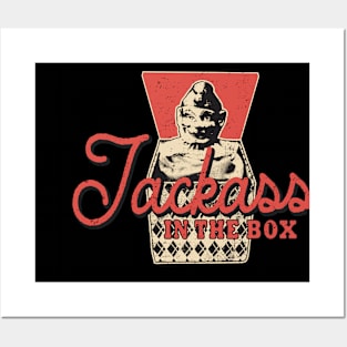 Jackass In The Box by Buck Tee Posters and Art